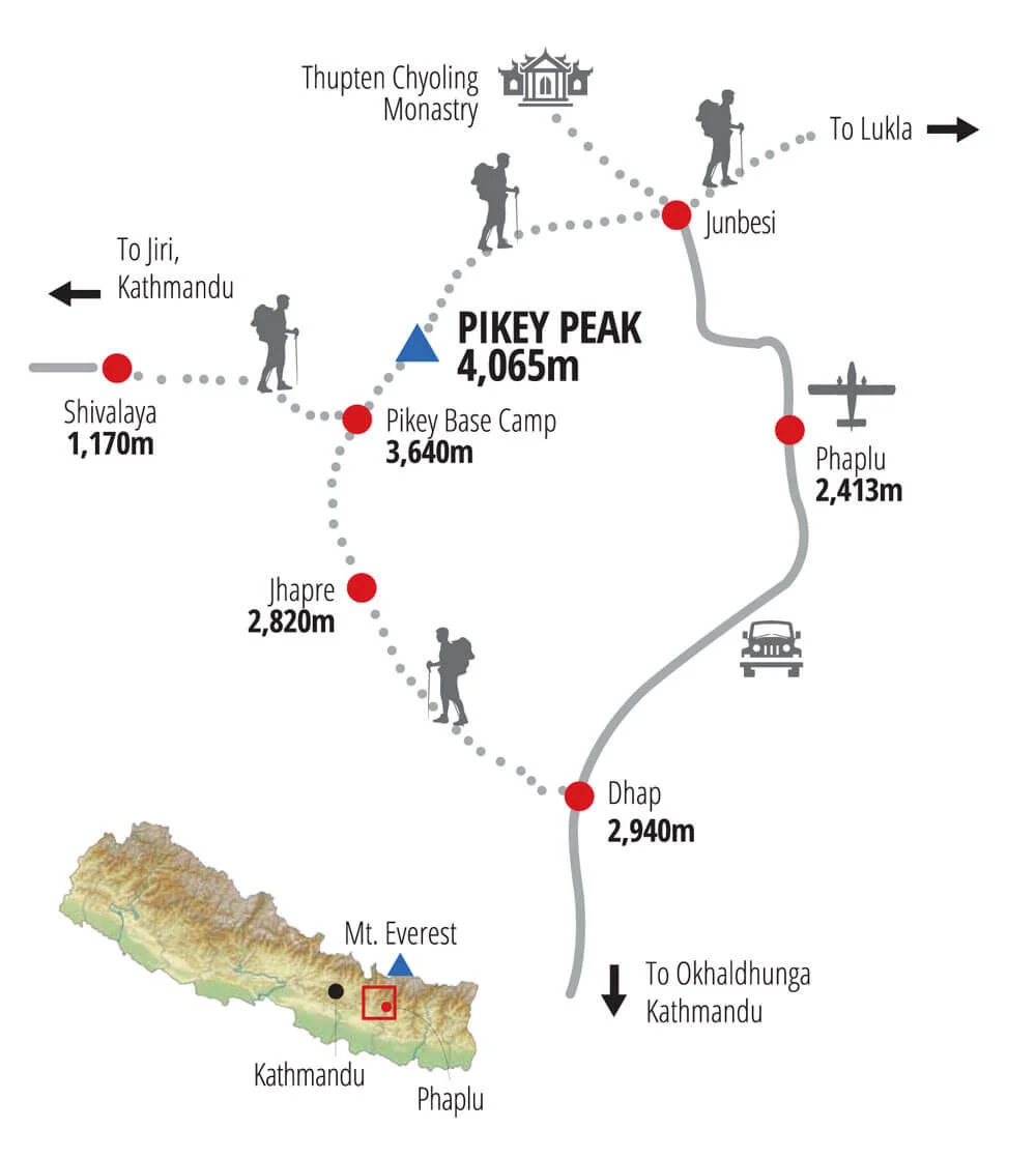 Pikey Peak Trek
